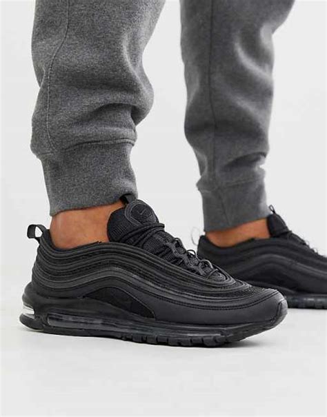 Nike Air Max 97 trainers in black 